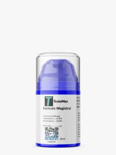 Testomax Bioidéntica Crema 200mg/g – 50 días de aplicación 50ml