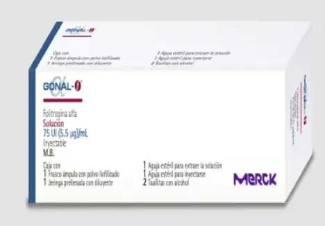 GONAL-F 75UI FRASCO AMP. C 5.5MCG 